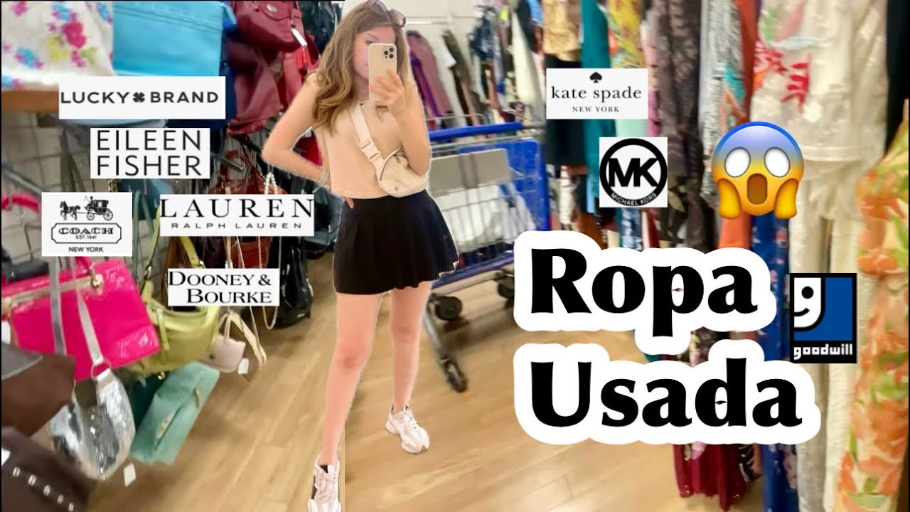 VAMOS A GOODWILL TIENDA DE SEGUNDA MANO😱 TODO ESTO ENCONTRÉ! ACOMPÁÑAME 😍