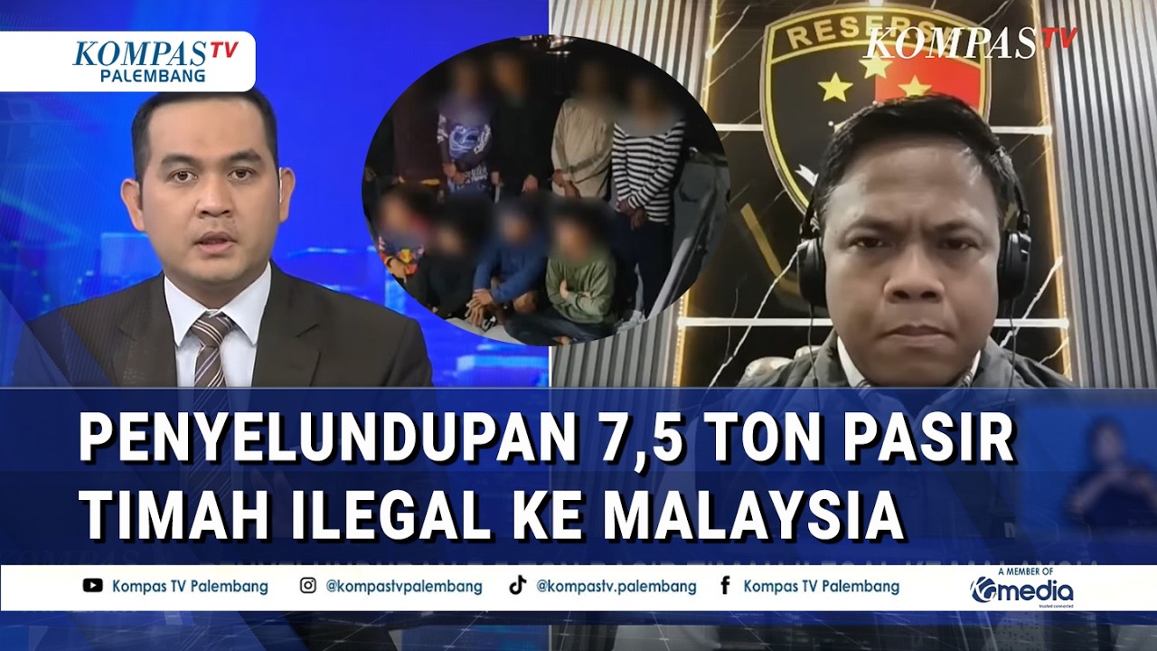 18 Kali Penjualan Secara Ilegal, Polisi Ungkap Kasus Penyelundupan Pasir Timah Ilegal ke Malaysia