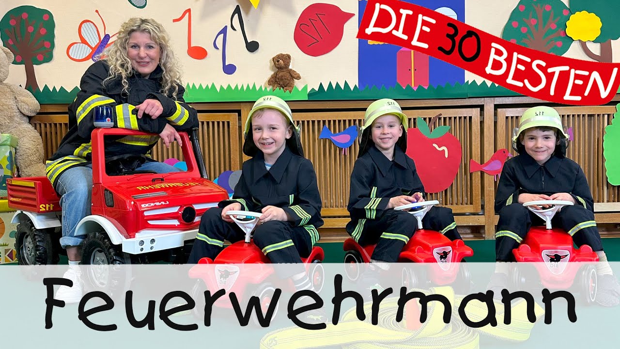 Feuerwehrmann - Singen, Tanzen und Bewegen || Kinderlieder