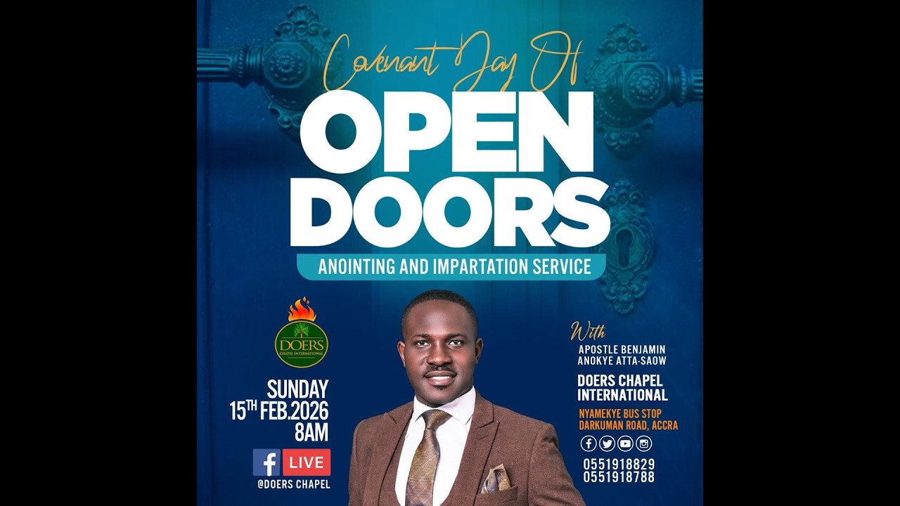 COVENANT DAY OF OPEN DOORS || 15TH FEBRUARY 2026 ||