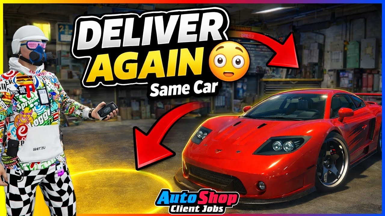 GTA Online: Deliver Client Cars Back-to-Back for FAST LSCM Rep ONLY! 
