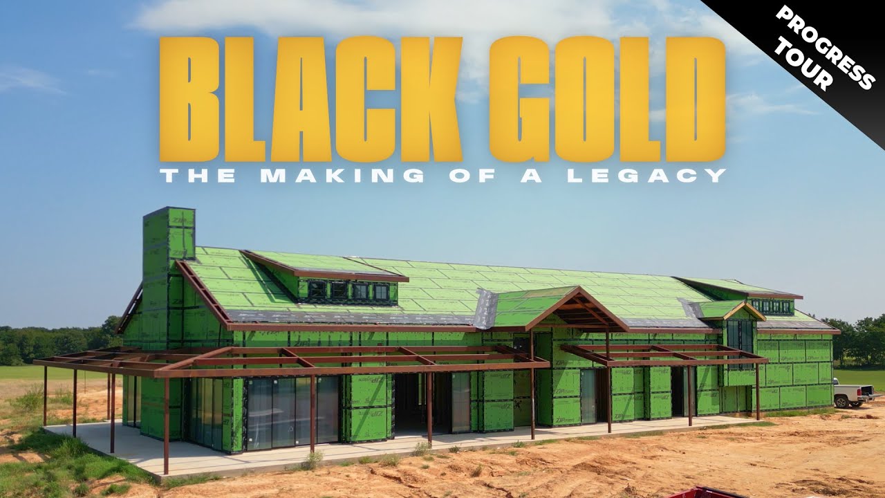 Black Gold Barndominium FINAL Progress TOUR | Texas Best Construction