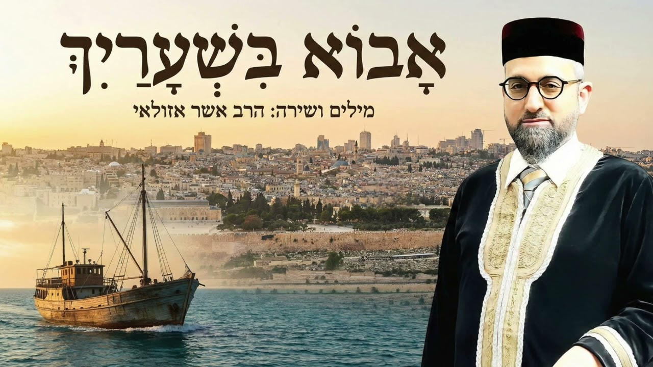 אבוא בשערייך  אשר אזולאי