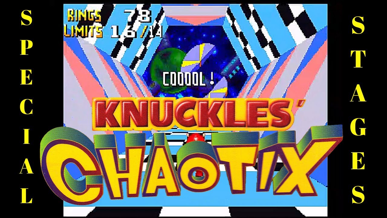 Knuckles Chaotix Special Stages Playthrough