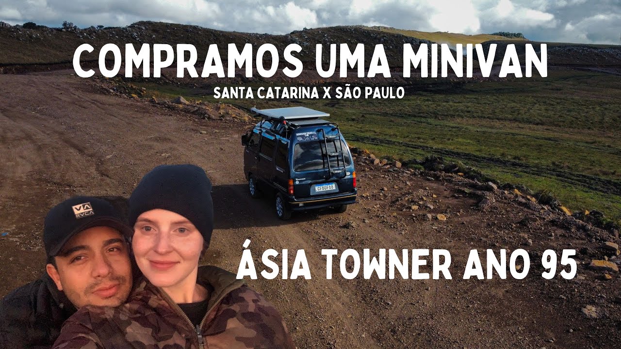 VAMOS MORAR EM UM MINIMOTORHOME / ÁSIA TOWNER ANO 95 T01 EP1