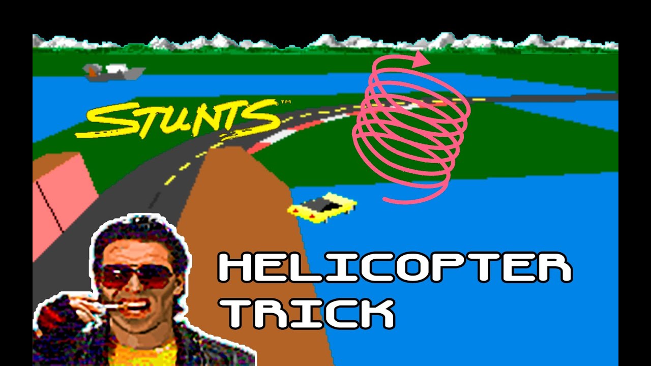 STUNTS - z165 Corvette ZR-1 - Helicopter Trick!