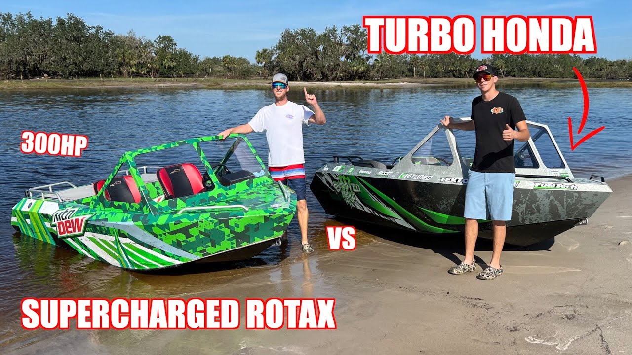 Mini Jet Boat Battle! Can We Finally Keep Up With Cleetus?