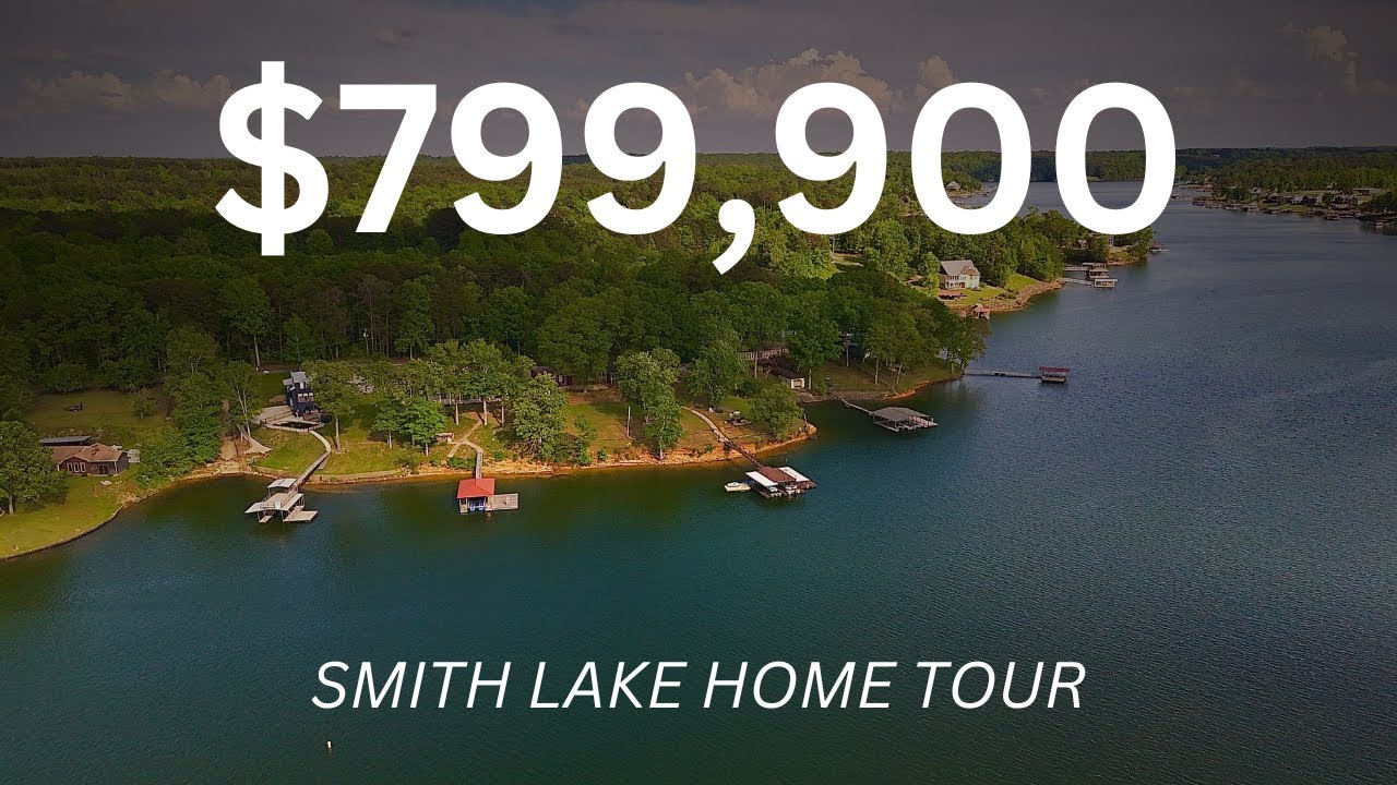 🎥 Smith Lake Home Tour | Awesome Sunset Views Near Duncan Bridge Marina! | Lewis Smith Lake Alabama