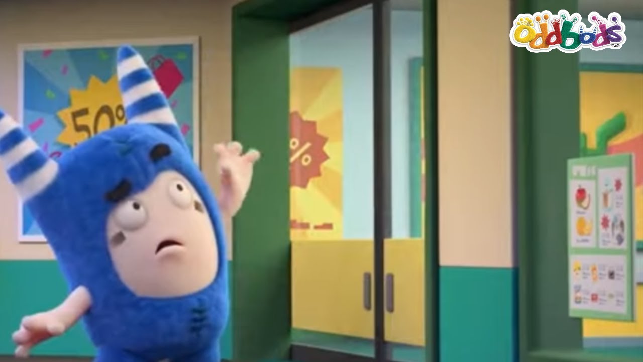 Oddbods Français | Rencontrez Une Porteétrange Lors De Vos Shopping | Dessin Animé en Français