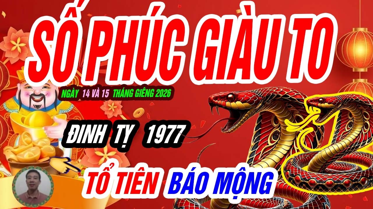 🐍 Rắn Lột Xác! ĐINH TỴ 1977 đúng 48 giờ tới tài lộc xoay chiều ngoạn mục