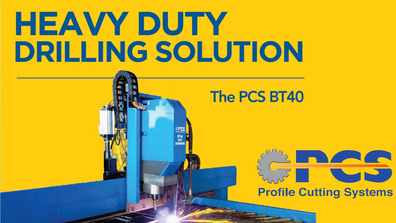 PCS BT-40 CNC Plasma Cutting & Drilling Machine