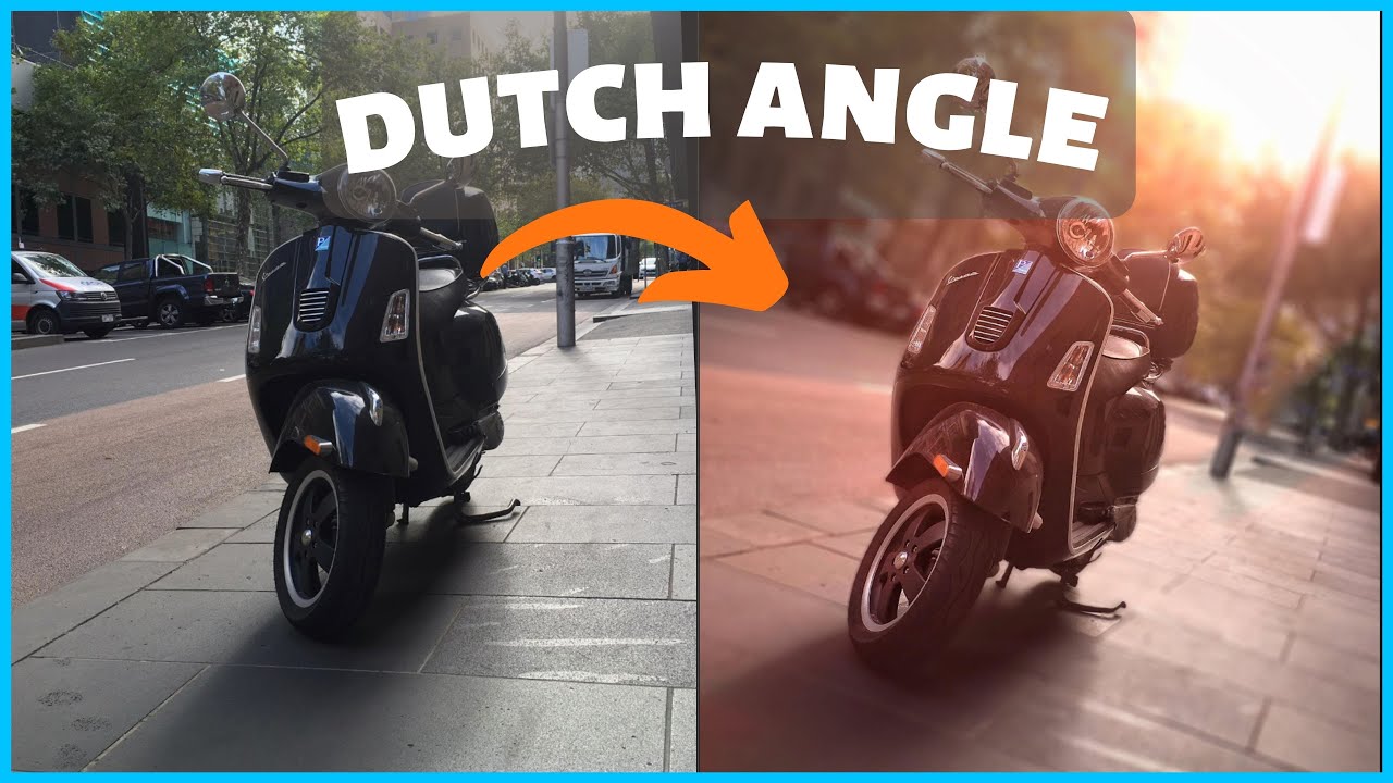 Dutch Angle Composition - adds energy to your photos