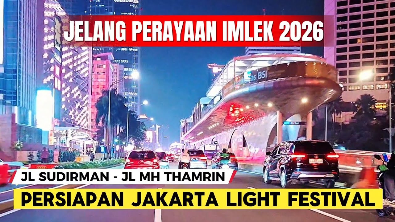Jakarta Jelang Perayaan Imlek 2026 11 Februari 2026