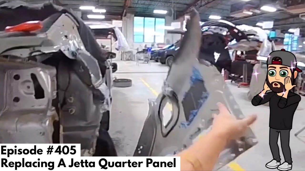 Replacing A Jetta Quarter Panel