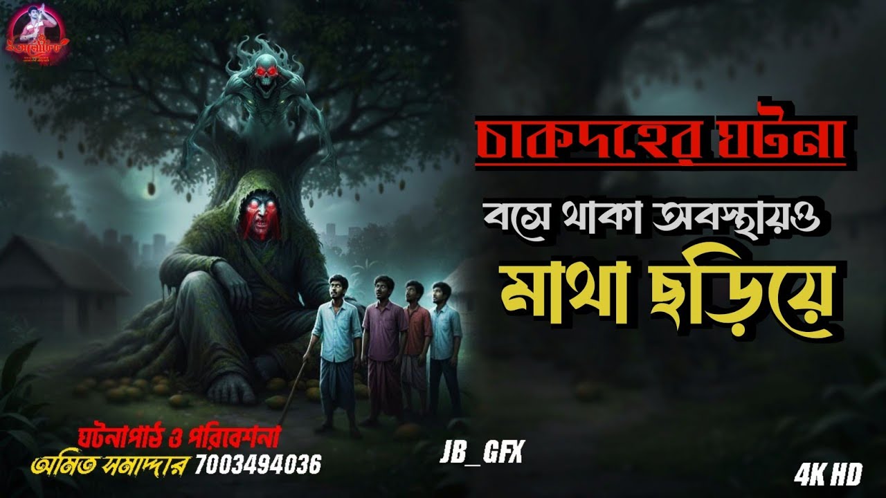 বসে থাকা অবস্থায়ও মাথা ছড়িয়ে | সত্যি ভৌতিক ঘটনা | Sotti Bhooter Ghotona | Aloukik