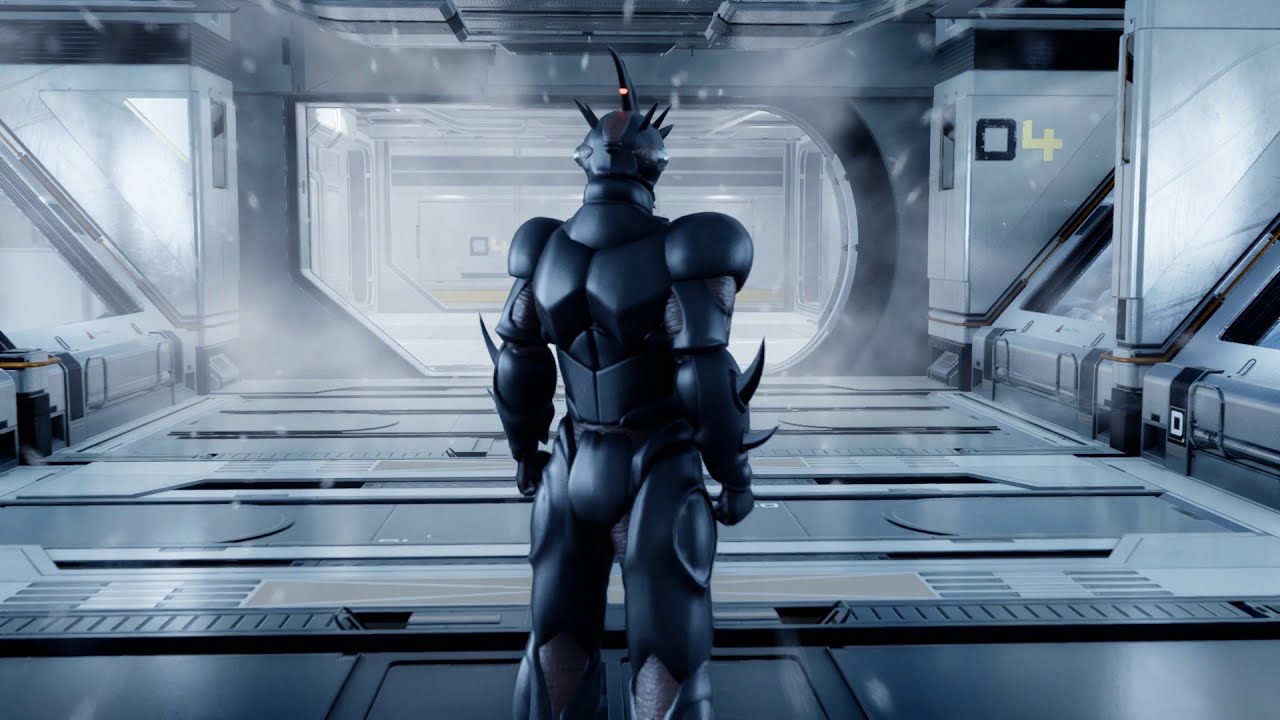Guyver fanmade game early stage: Agito Makishima aka Guyver-III...!!