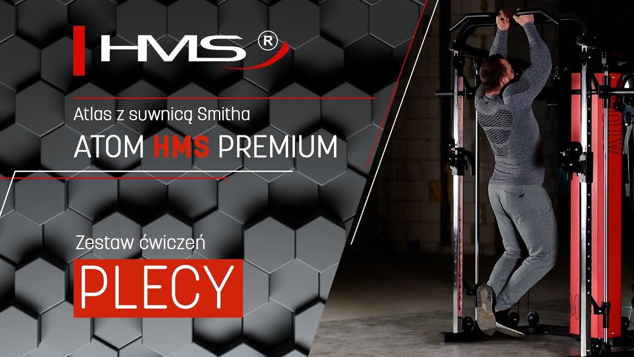 Trenuj na suwnicy Smith'a z atlasem || Trening Pleców || ATOM HMS