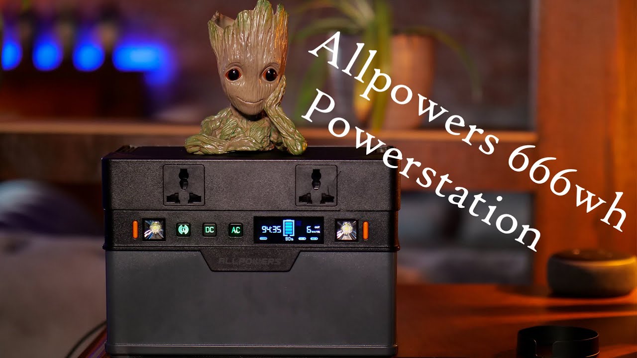 Powerstation: Allpowers 666wh / Notstromversorgung
