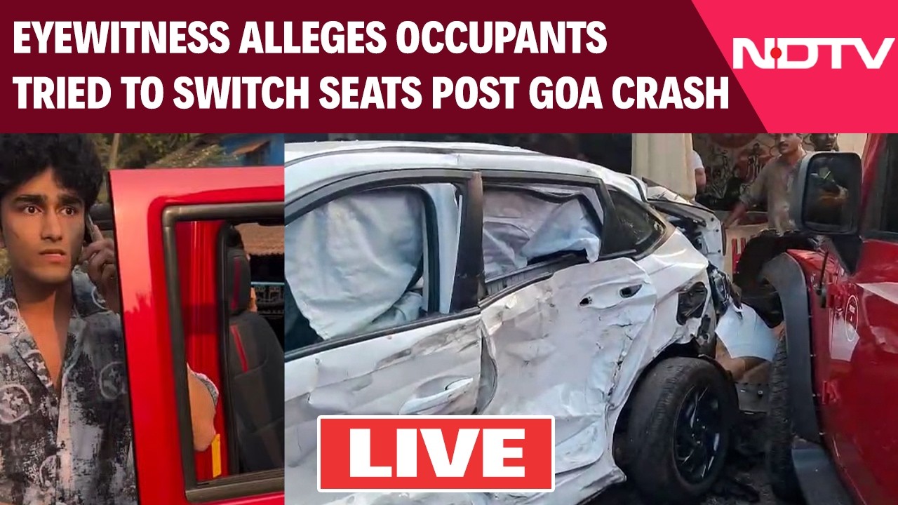 Goa Thar Crash | Eyewitness Reveals Details Of Crash | Speeding Thar Kills 65-Yr-Old