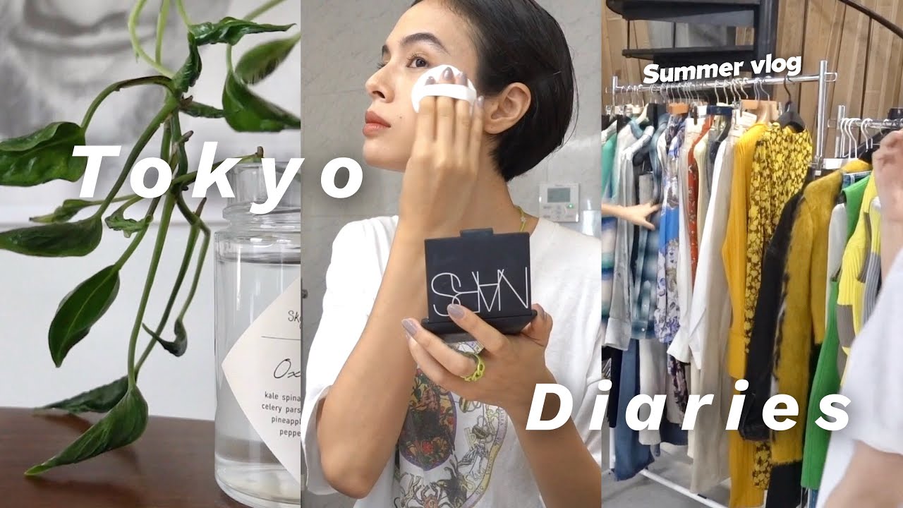 【VLOG】メイクさんも使うおすすめコスメ、マスク生活対策(たるみ、暑さ)