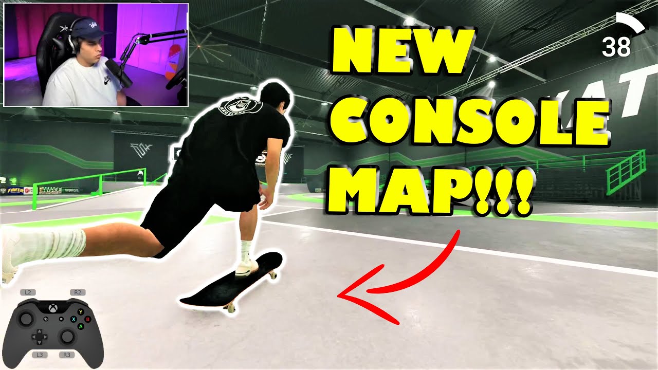 Skating the NEW CONSOLE MAP with Milky in Skater XL Multiplayer!!!