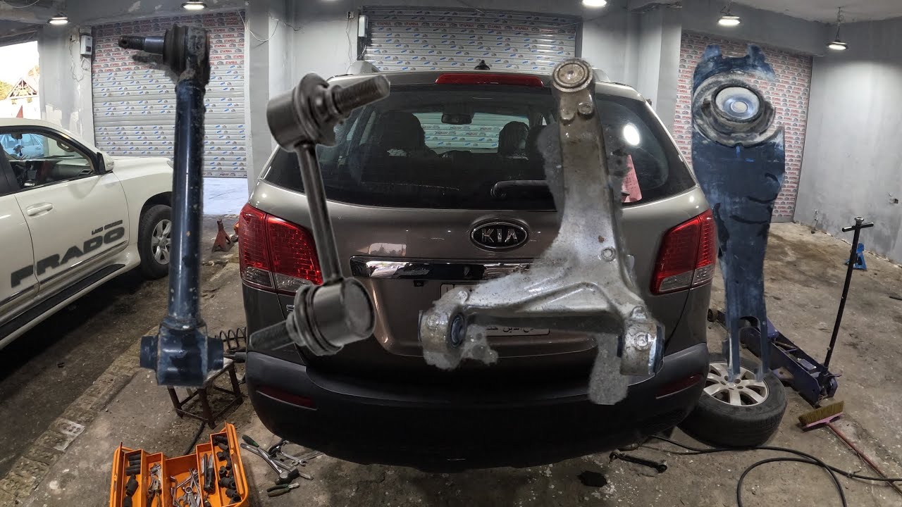 Install a completely new rear suspension system  - KIA SORENTO