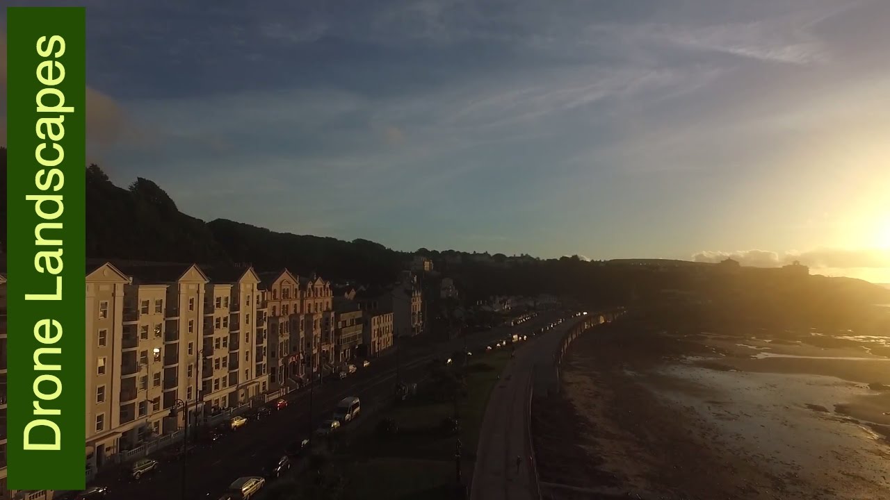 Isle of Man by Drone - Douglas September Sunrise