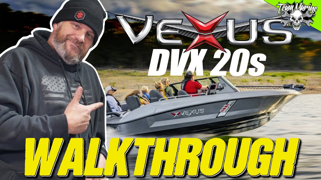 VEXUS DVX 20s WALKTHROUGH (BEST MULTI-SPECIES BOAT MADE???)