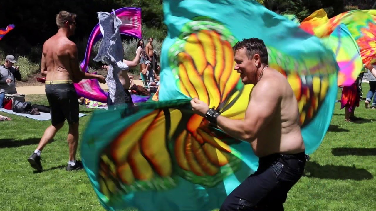 San Francisco Flagging In The Park