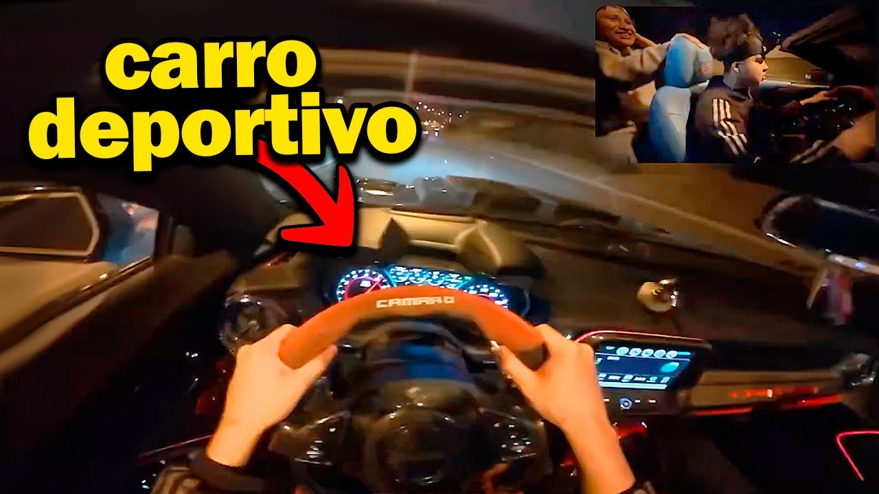 SACHA MANEJA CARRO DEPORTIVO DE +S/100,000 🏎️💀 ¿SE CHOCA DE NUEVO?