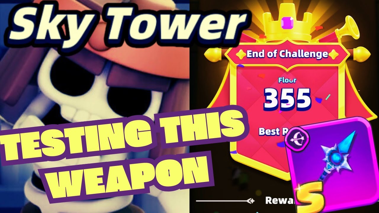 ARCHERO 2: TESTING WEAPON SPEAR! HOW TO PASS? SKY TOWER FLOOR 350-355! TIPS!