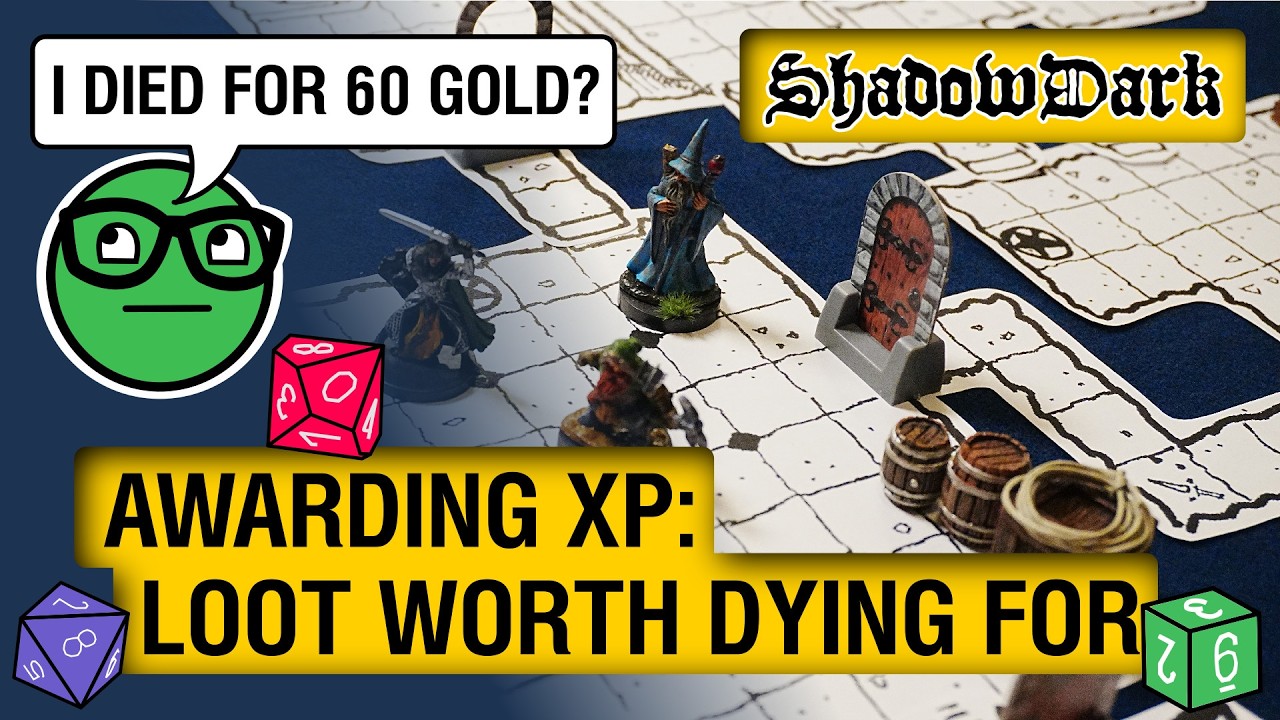 Как получить XP в Shadowdark RPG - LowKeyTTRPG - E006