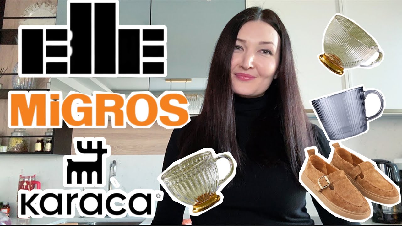MİGROS | KARACA | ELLE AYAKKABI | ALIŞVERİŞİM #neleraldım #migros #alışveriş #elle 
