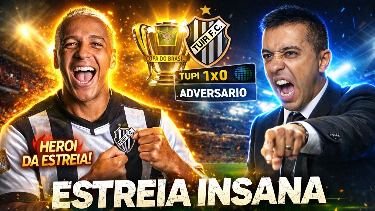 O INÍCIO DA COPA DO BRASIL COM ESTREIA ESPETACULAR DO DEYVINHO!🤩 - Modo Carreira FIFA Friends #13