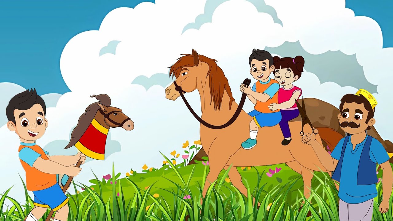 Lakdi ki kathi | लकड़ी की काठी | Popular Hindi children song