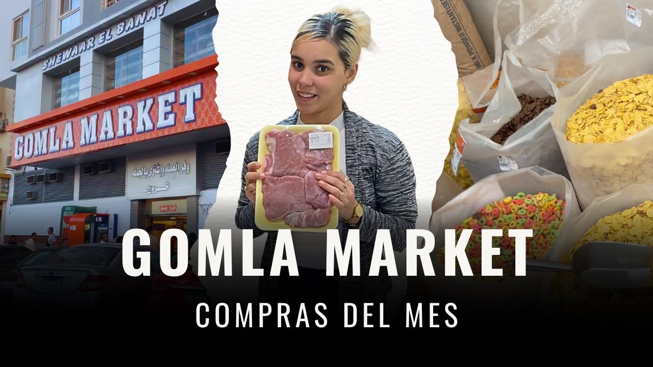 Compras del mes en Egipto &iquest;Es barato Gomla Market ?