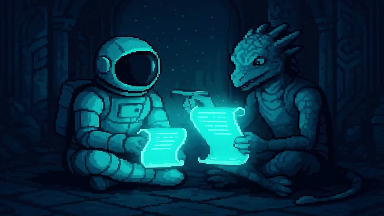 Two Readers, One Moment&hellip; Scrolls in the Quiet Hall