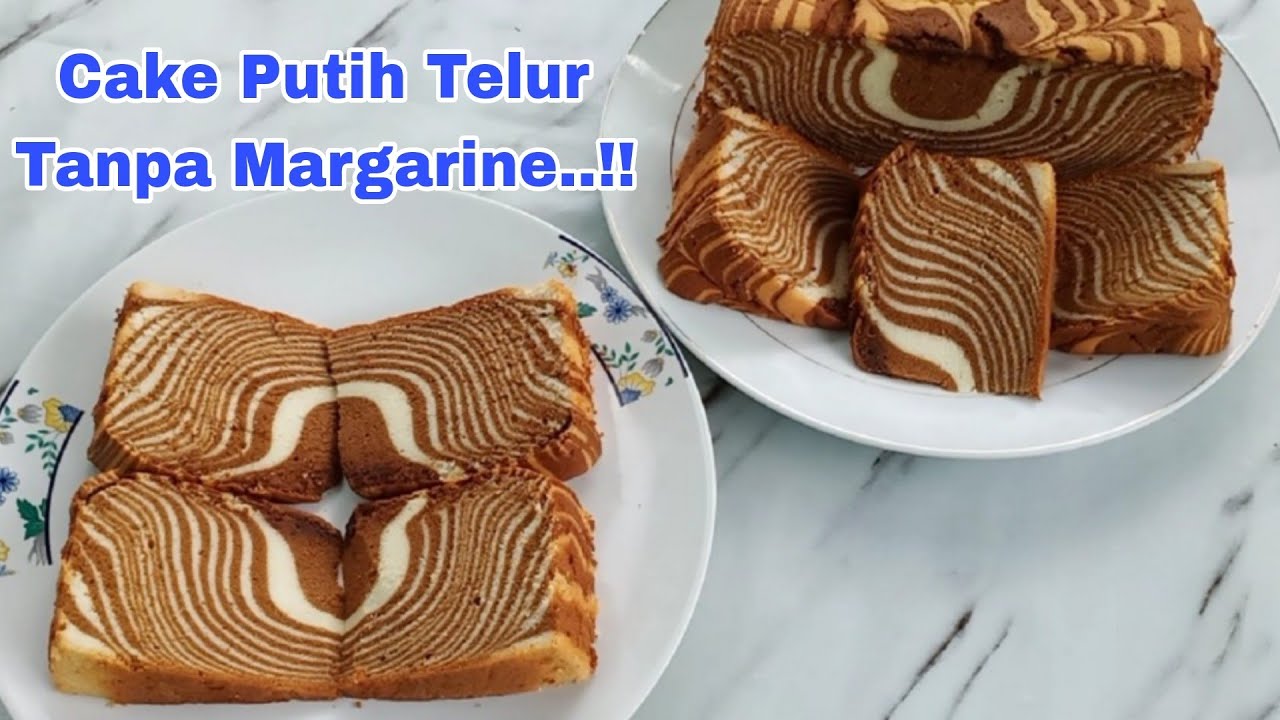 CAKE ZEBRA PUTIH TELUR MUDAH ANTI GAGAL