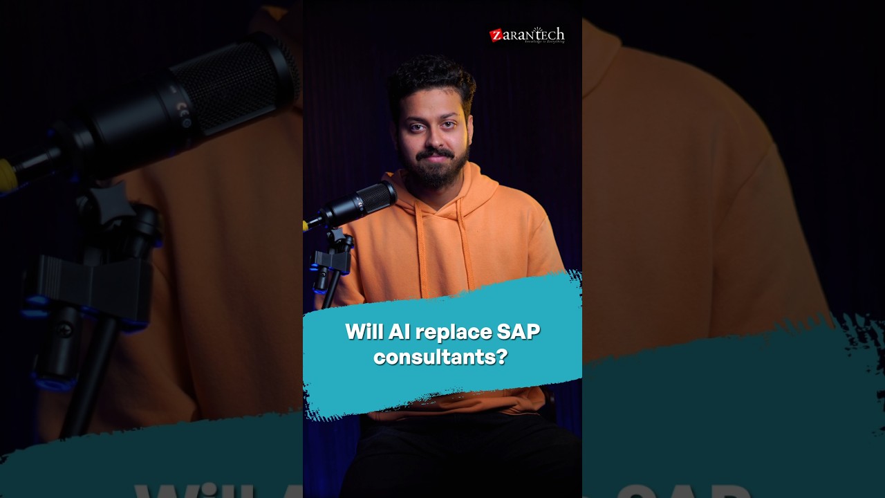 Will AI Replace SAP Consultants? | ZaranTech #Shorts