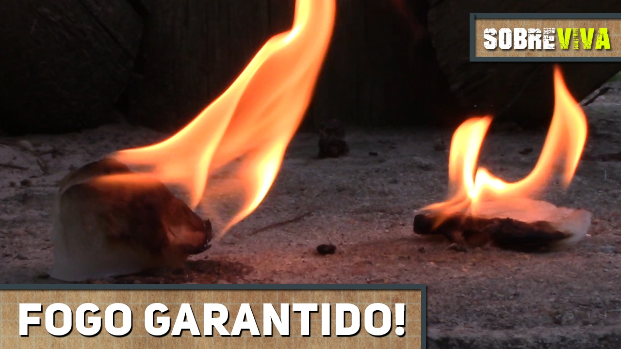 Como fazer uma isca de fogo de algodão e parafina? - Sobreviva Ep.02