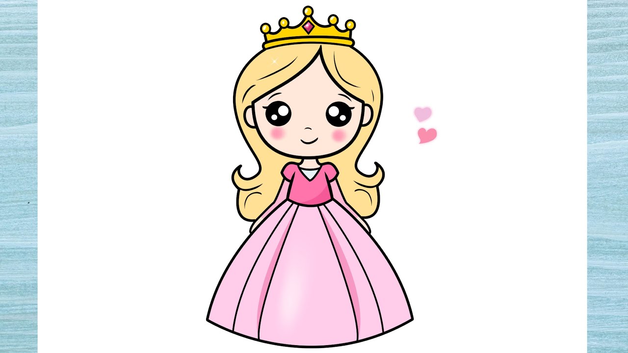 How to Draw a Cute Little Girl, Easy Drawings