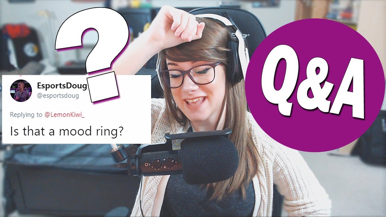 Q&A! Esports/Casting Tips, Best Anime, and Mental Health