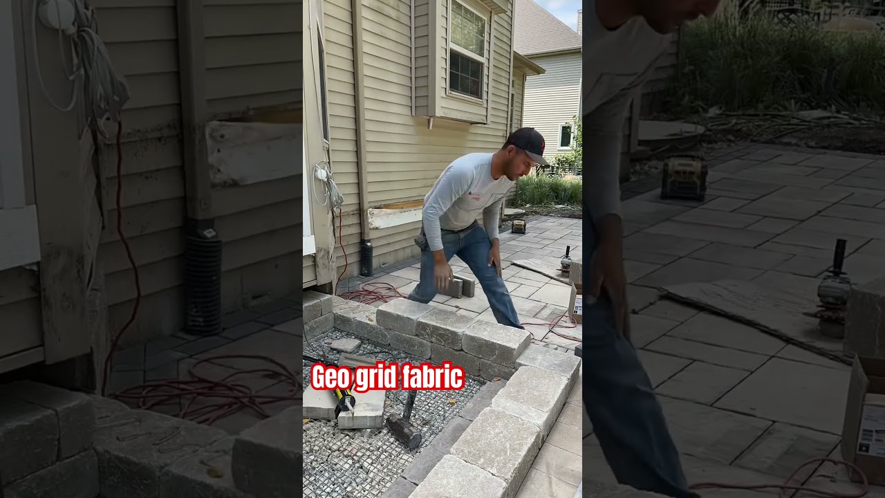 How to build stone stairs. 