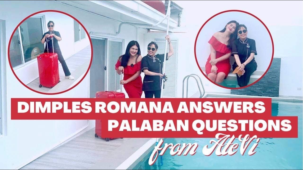 MARITES Q & A CHALLENGE with Dimples Romana | Vilma Santos - Recto