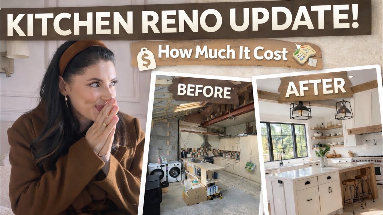 We&rsquo;re FINALLY getting a new kitchen!🏚️(design ideas, cost, organising + prep)