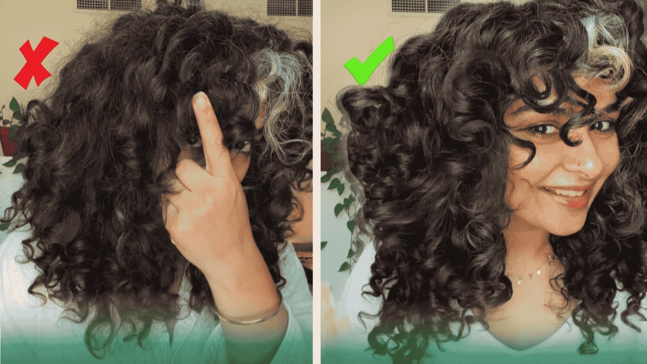 Why One Side of Your Curly Hair Is Flat (And How to Fix It)