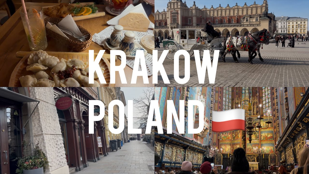 冬のポーランド🇵🇱クラクフ旅行 2月 Poland Kraków trip EUROPE ヨーロッパ旅行 |旧市街|聖マリア教会|ホテル紹介|グルメ|観光|おすすめ|サスキホテルヒルトンキュリオ