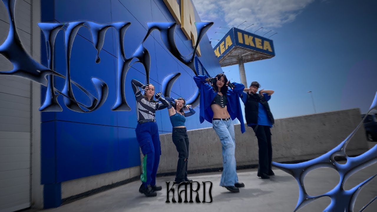 [KPOP IN PUBLIC] - KARD (카드) - ICKY | COVER by REAL BLOOD in IKEA