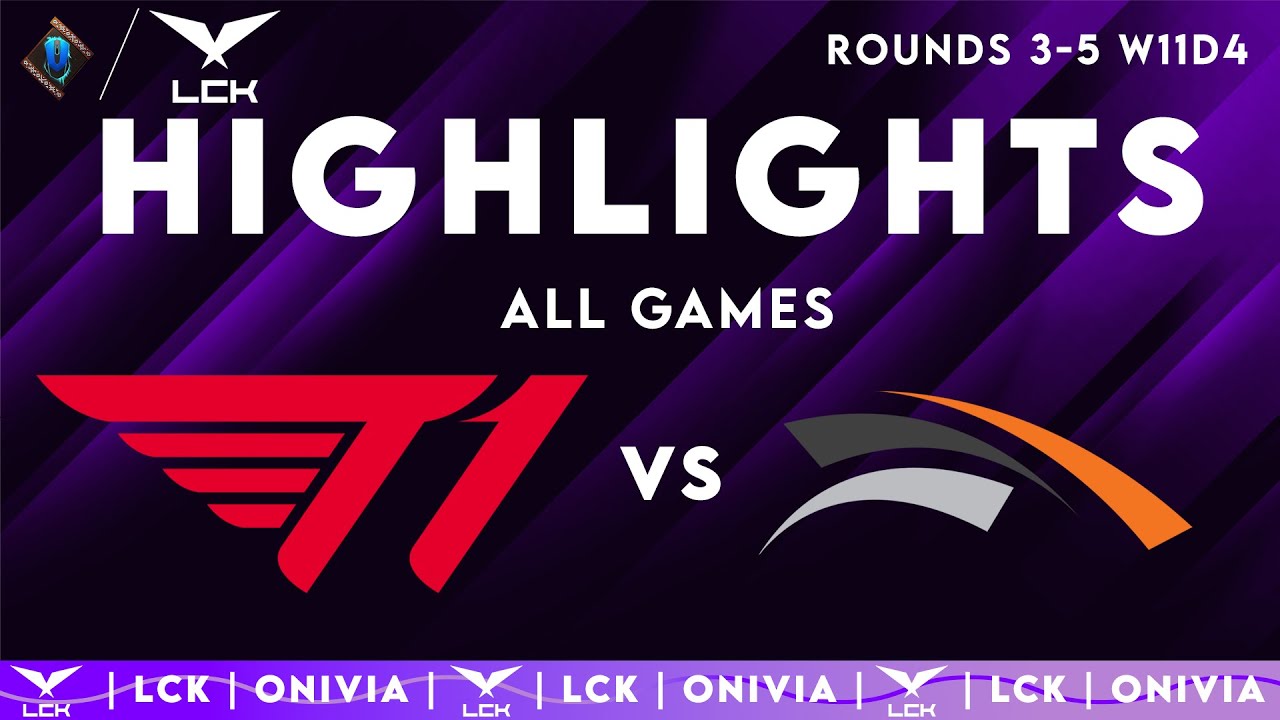 T1 vs HLE Highlights ALL GAMES | LCK 2025 | T1 vs Hanwha Life by Onivia