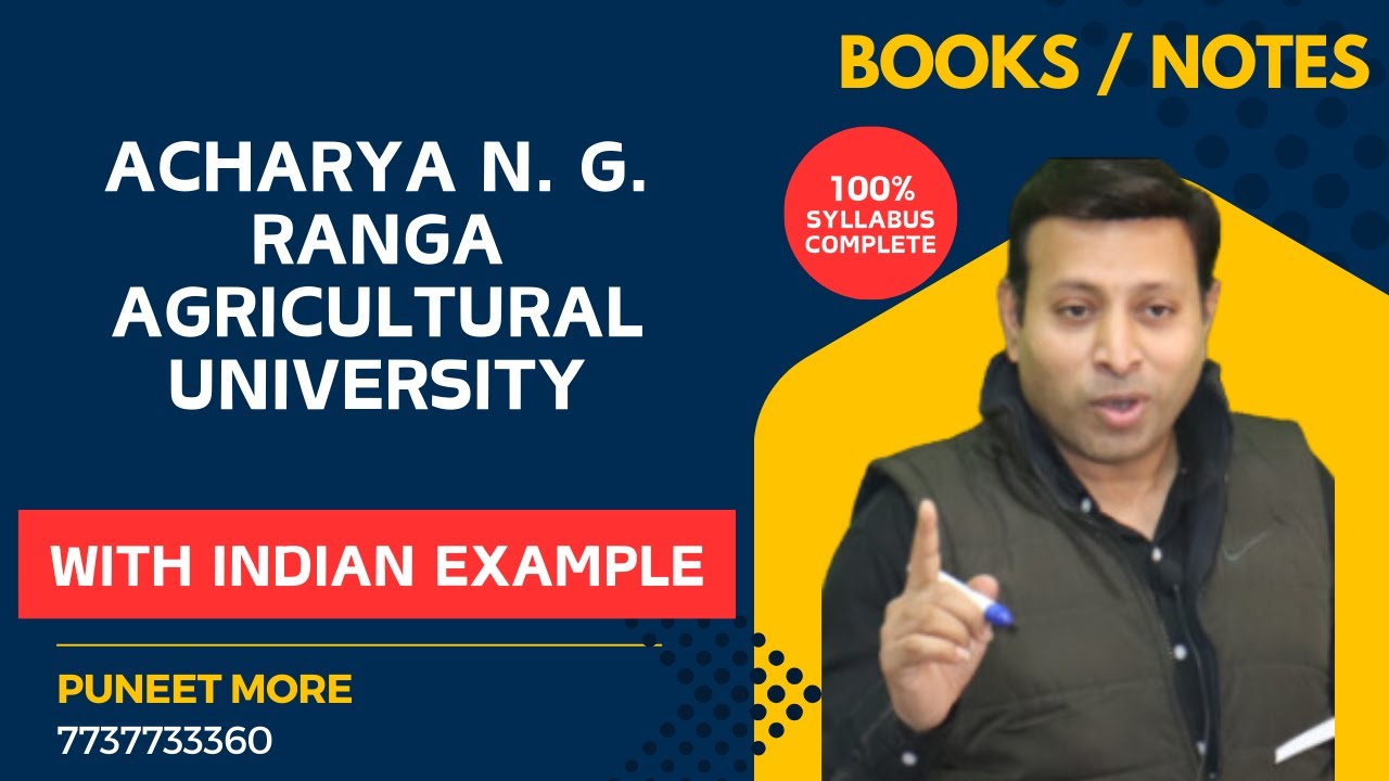 MBA BOOKS/NOTES ANGRAU|Acharya N. G. Ranga Agricultural University|EASY LANGUAGE|BBA NOTES/BOOKS